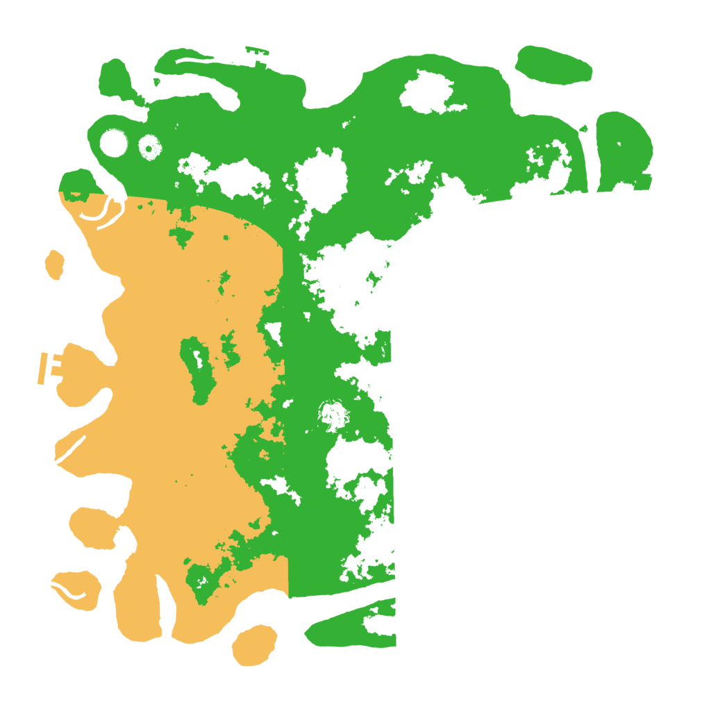 Biome Rust Map: Procedural Map, Size: 4500, Seed: 113829036