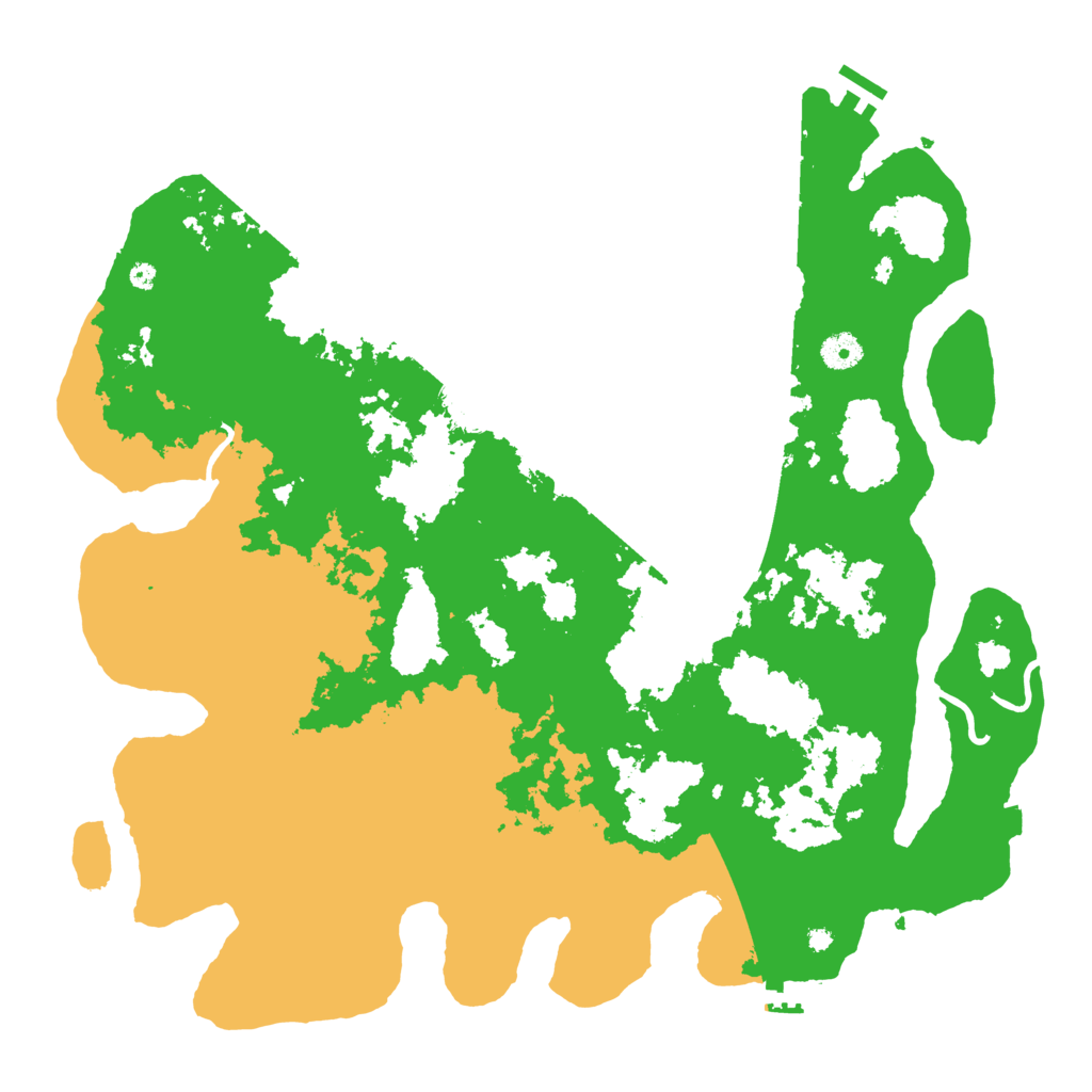 Biome Rust Map: Procedural Map, Size: 4250, Seed: 20619