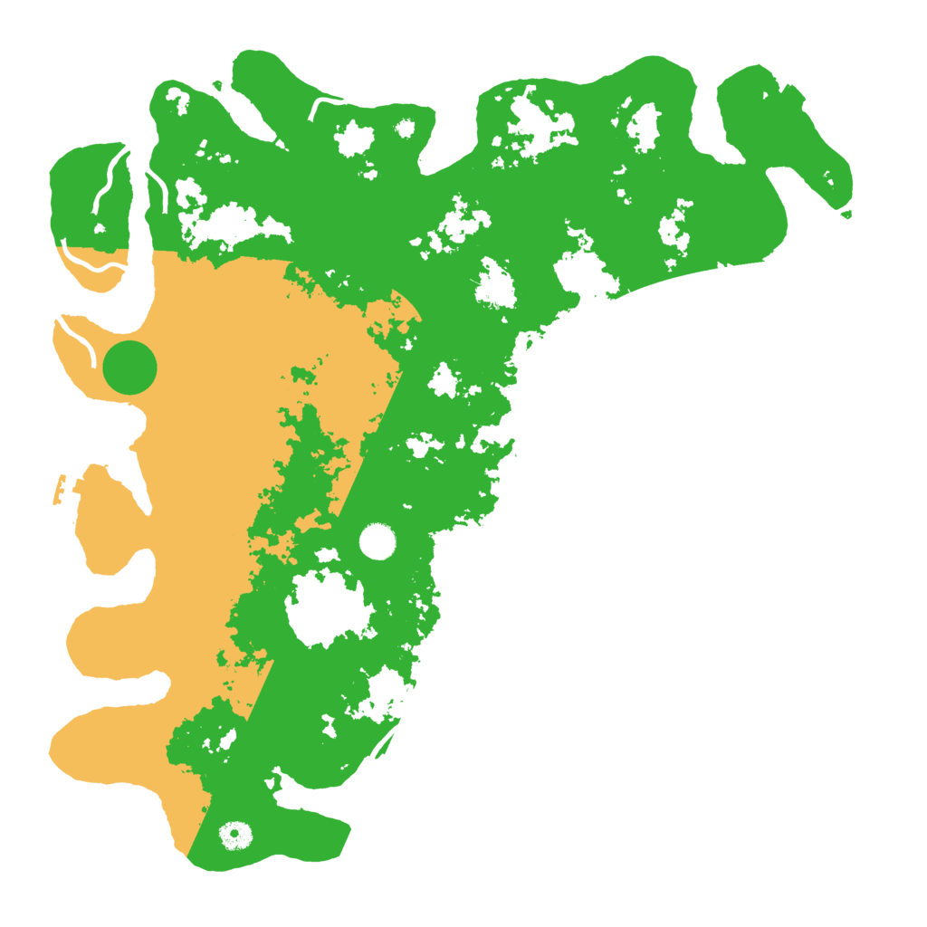 Biome Rust Map: Procedural Map, Size: 4500, Seed: 877129805