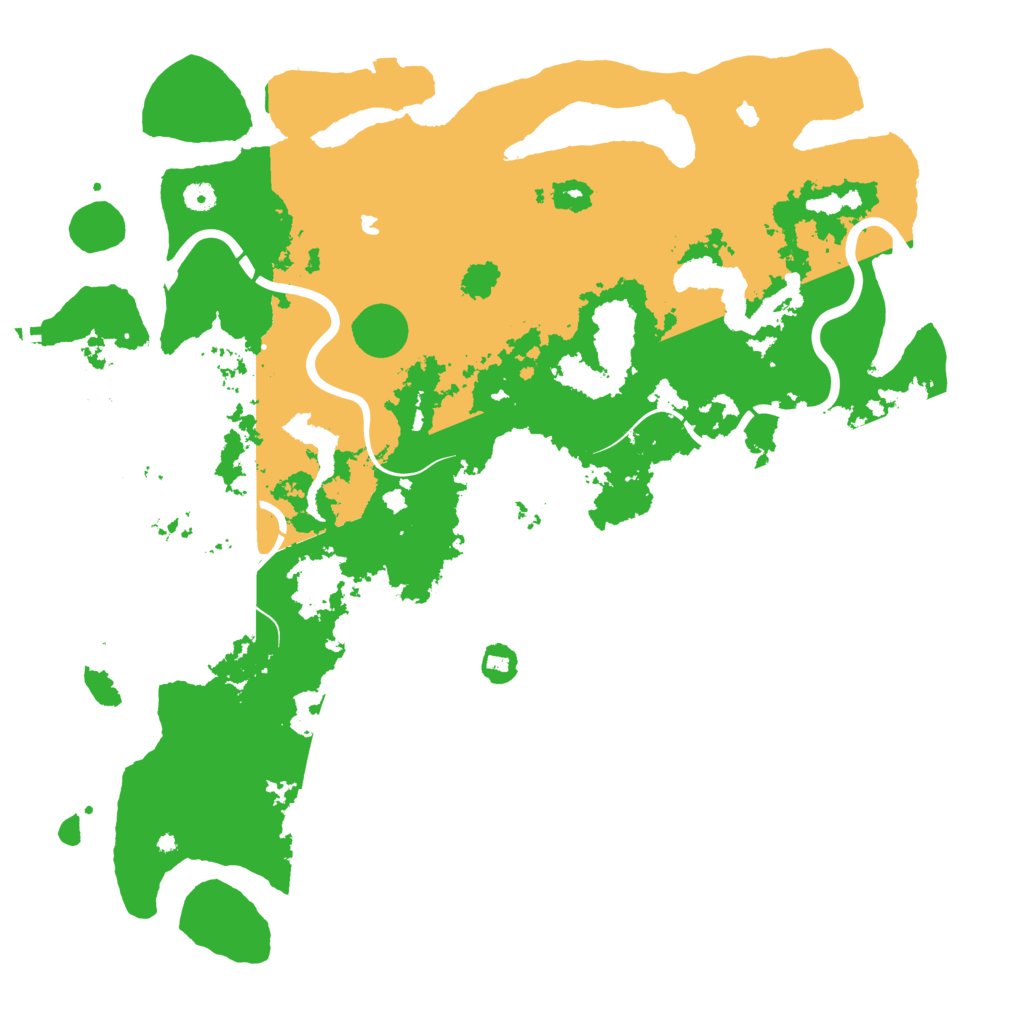 Biome Rust Map: Procedural Map, Size: 5000, Seed: 1476406902