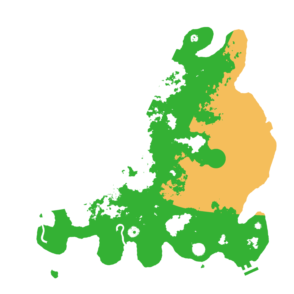 Biome Rust Map: Procedural Map, Size: 4000, Seed: 2423