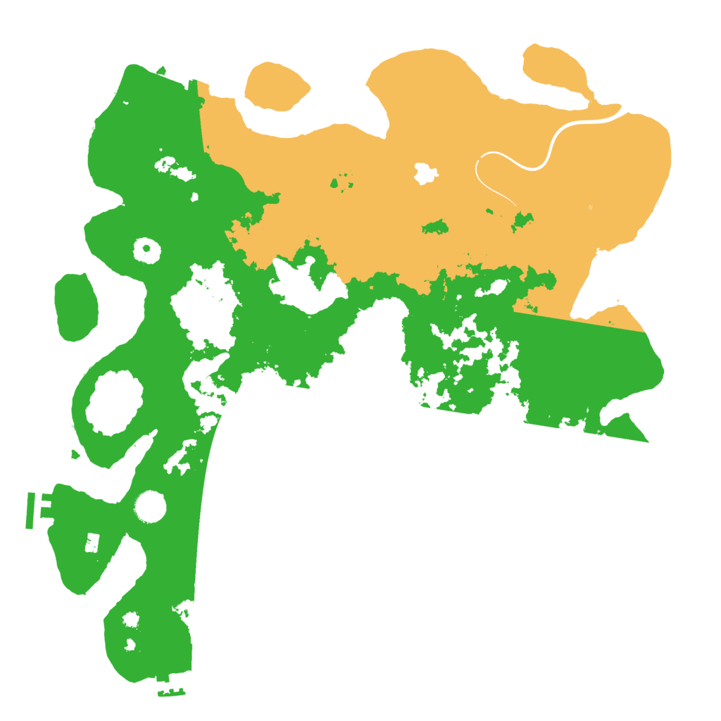 Biome Rust Map: Procedural Map, Size: 4000, Seed: 3846382