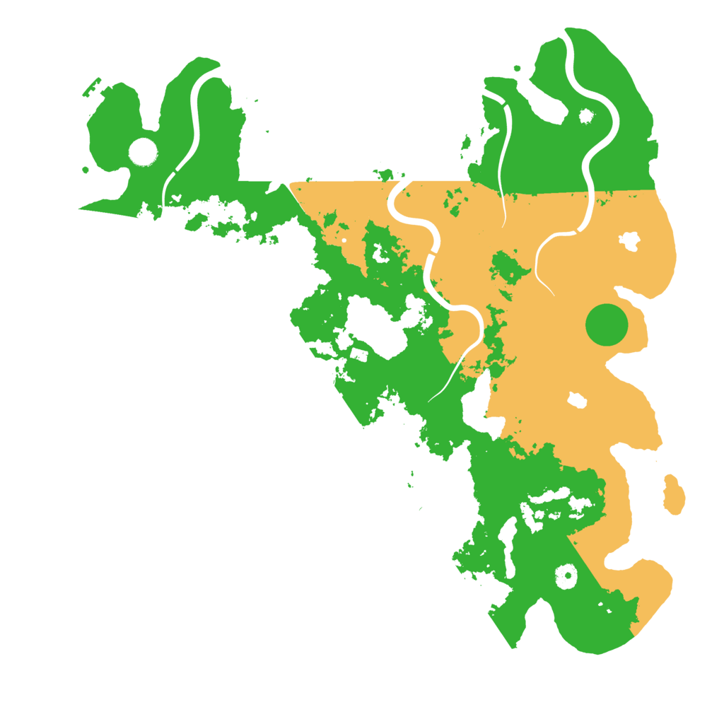 Biome Rust Map: Procedural Map, Size: 4500, Seed: 364597338