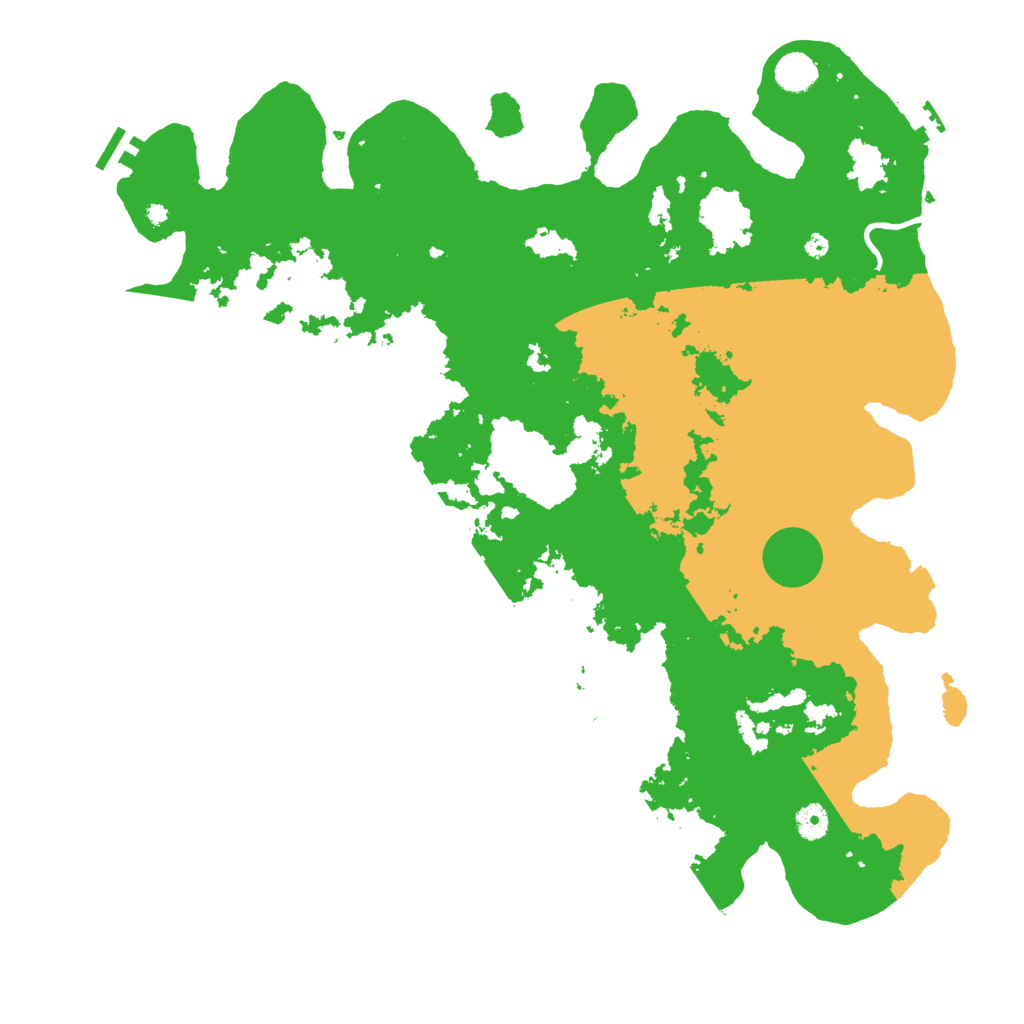 Biome Rust Map: Procedural Map, Size: 4500, Seed: 364597338