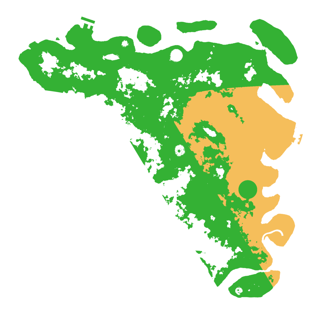 Biome Rust Map: Procedural Map, Size: 4500, Seed: 1474110720