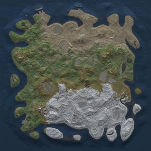 Thumbnail Rust Map: Procedural Map, Size: 4250, Seed: 1477193859, 19 Monuments