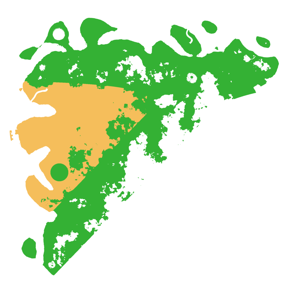 Biome Rust Map: Procedural Map, Size: 4500, Seed: 1798211646