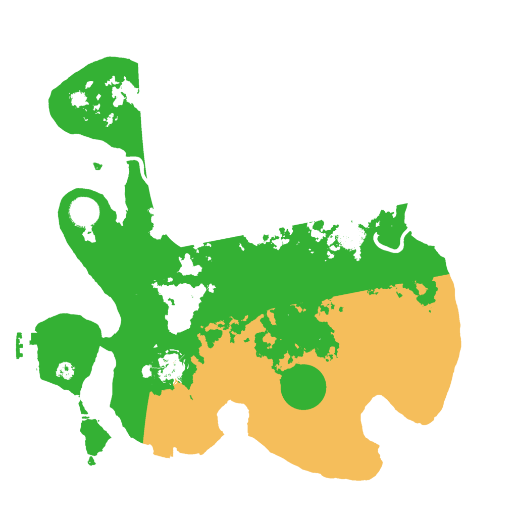 Biome Rust Map: Procedural Map, Size: 3000, Seed: 1269148848