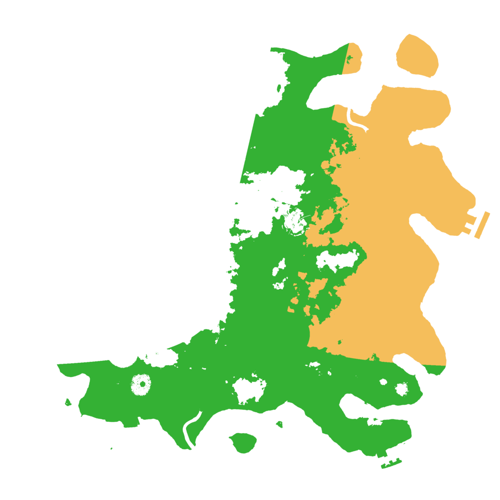 Biome Rust Map: Procedural Map, Size: 3600, Seed: 475922695