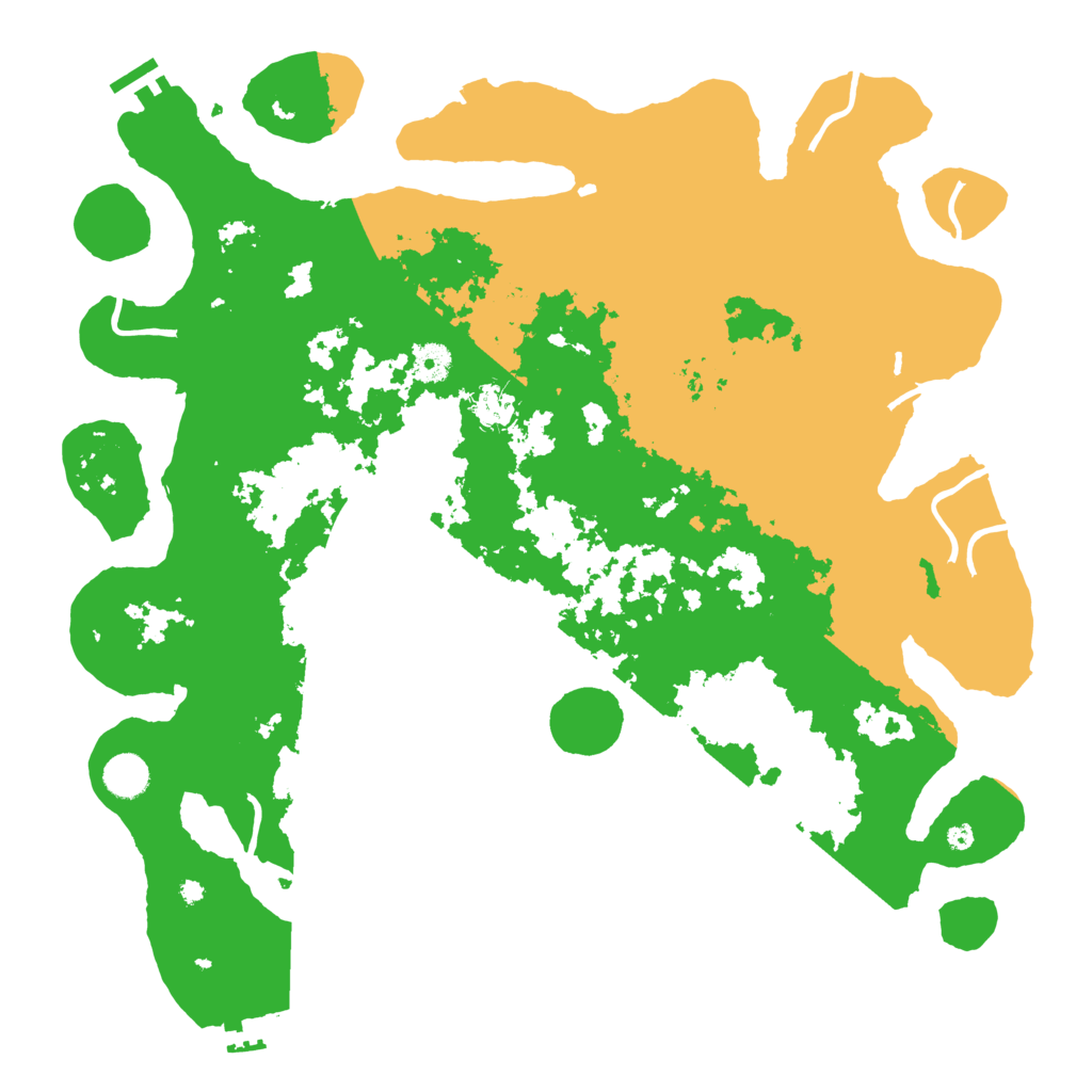 Biome Rust Map: Procedural Map, Size: 4250, Seed: 1596155750