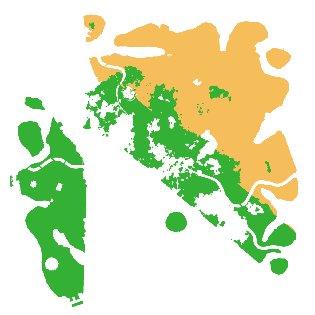 Biome Rust Map: Procedural Map, Size: 4250, Seed: 1596155750