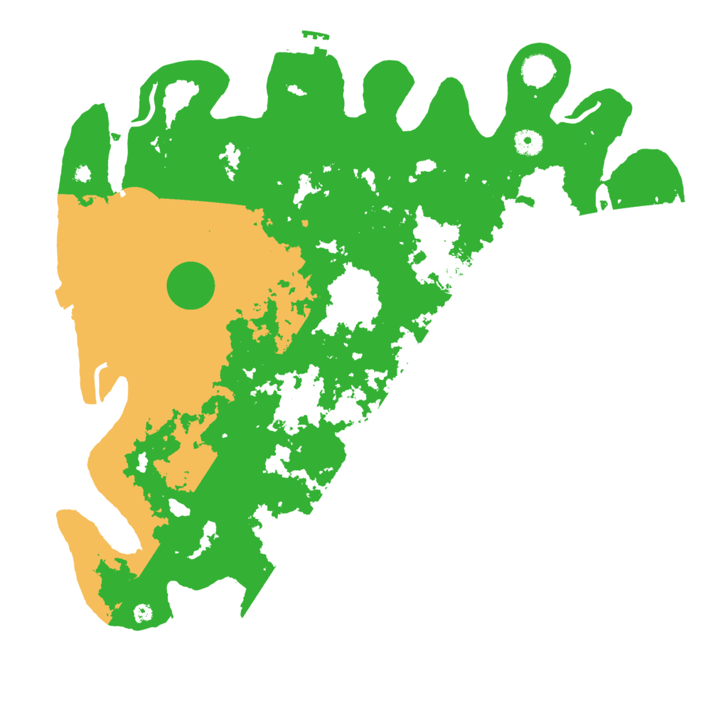 Biome Rust Map: Procedural Map, Size: 4000, Seed: 298143065