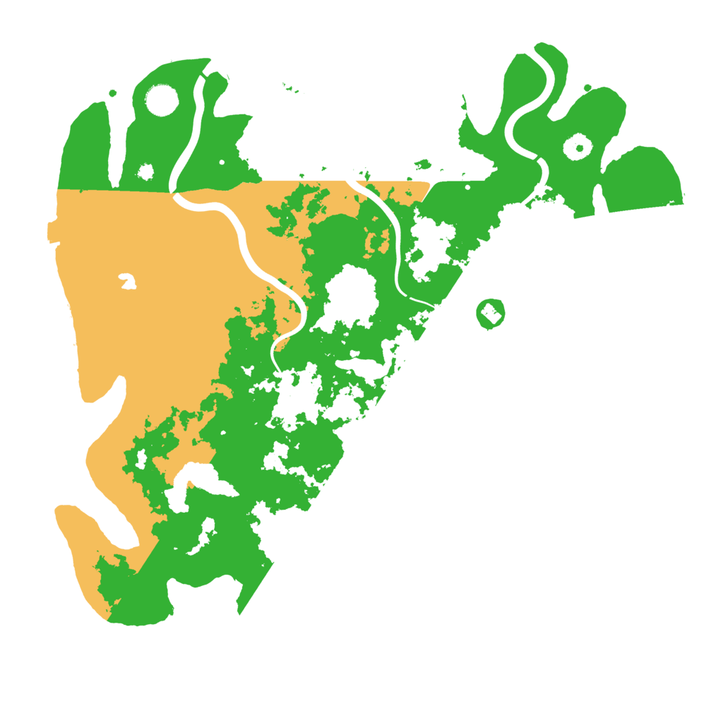 Biome Rust Map: Procedural Map, Size: 4000, Seed: 298143065