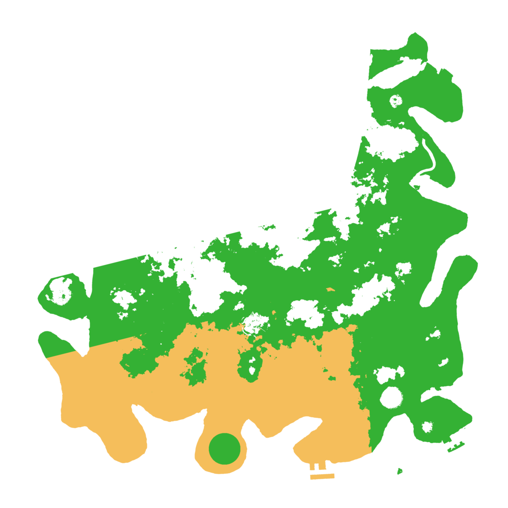 Biome Rust Map: Procedural Map, Size: 4250, Seed: 485395677