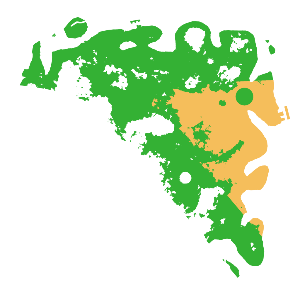 Biome Rust Map: Procedural Map, Size: 4500, Seed: 1709770199