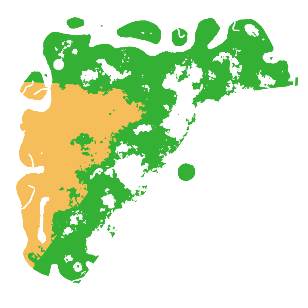 Biome Rust Map: Procedural Map, Size: 5000, Seed: 1355228350