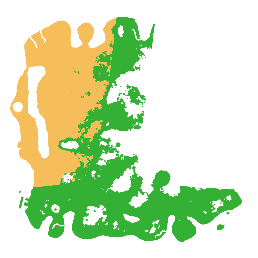 Biome Rust Map: Procedural Map, Size: 4500, Seed: 823992548