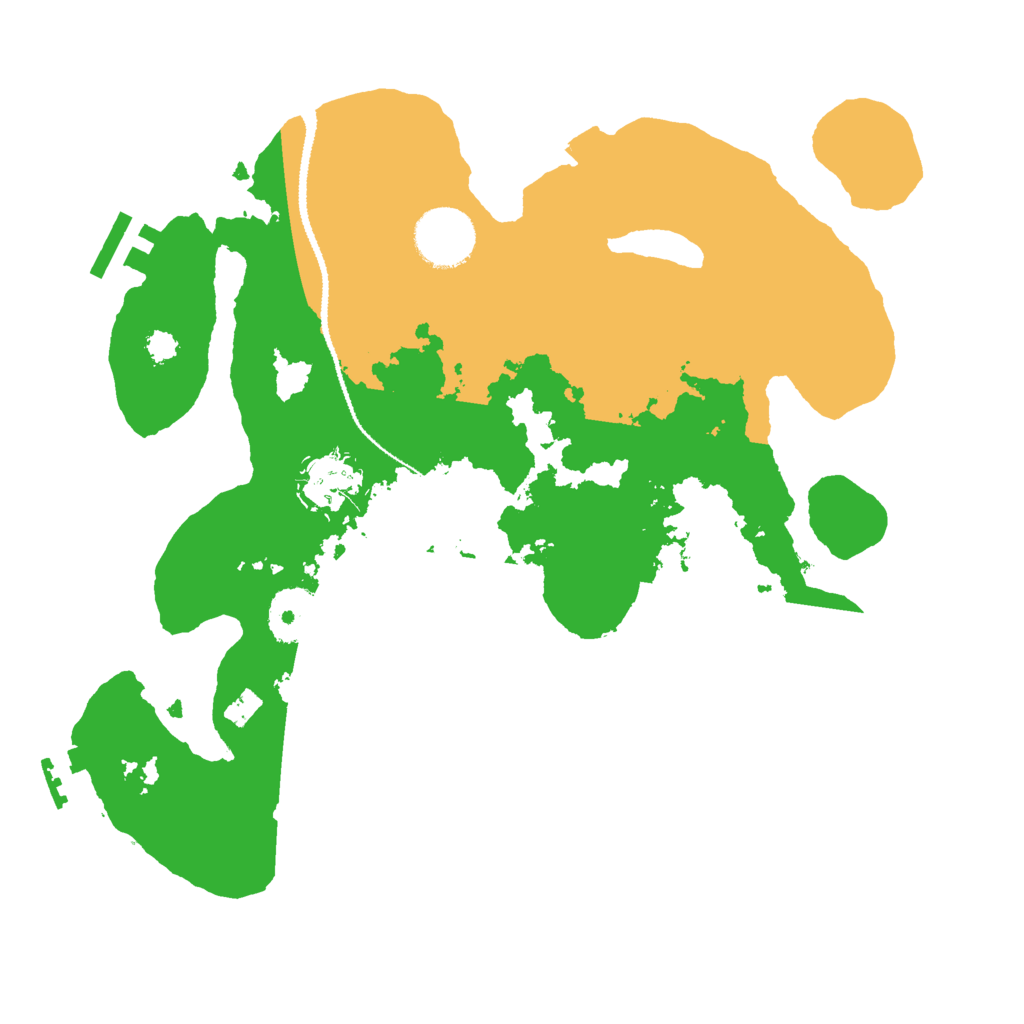 Biome Rust Map: Procedural Map, Size: 3000, Seed: 1520785475