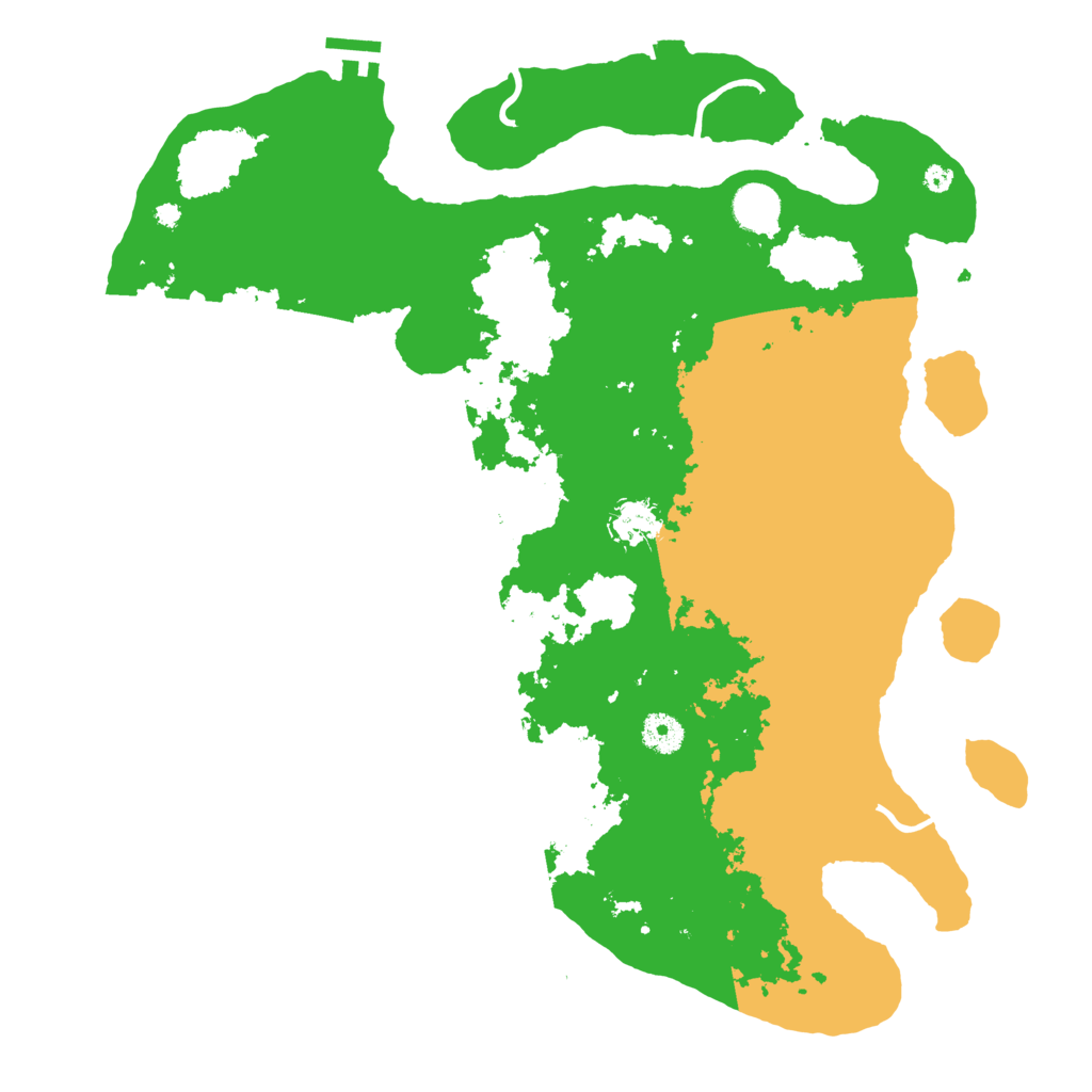 Biome Rust Map: Procedural Map, Size: 4000, Seed: 1395016054