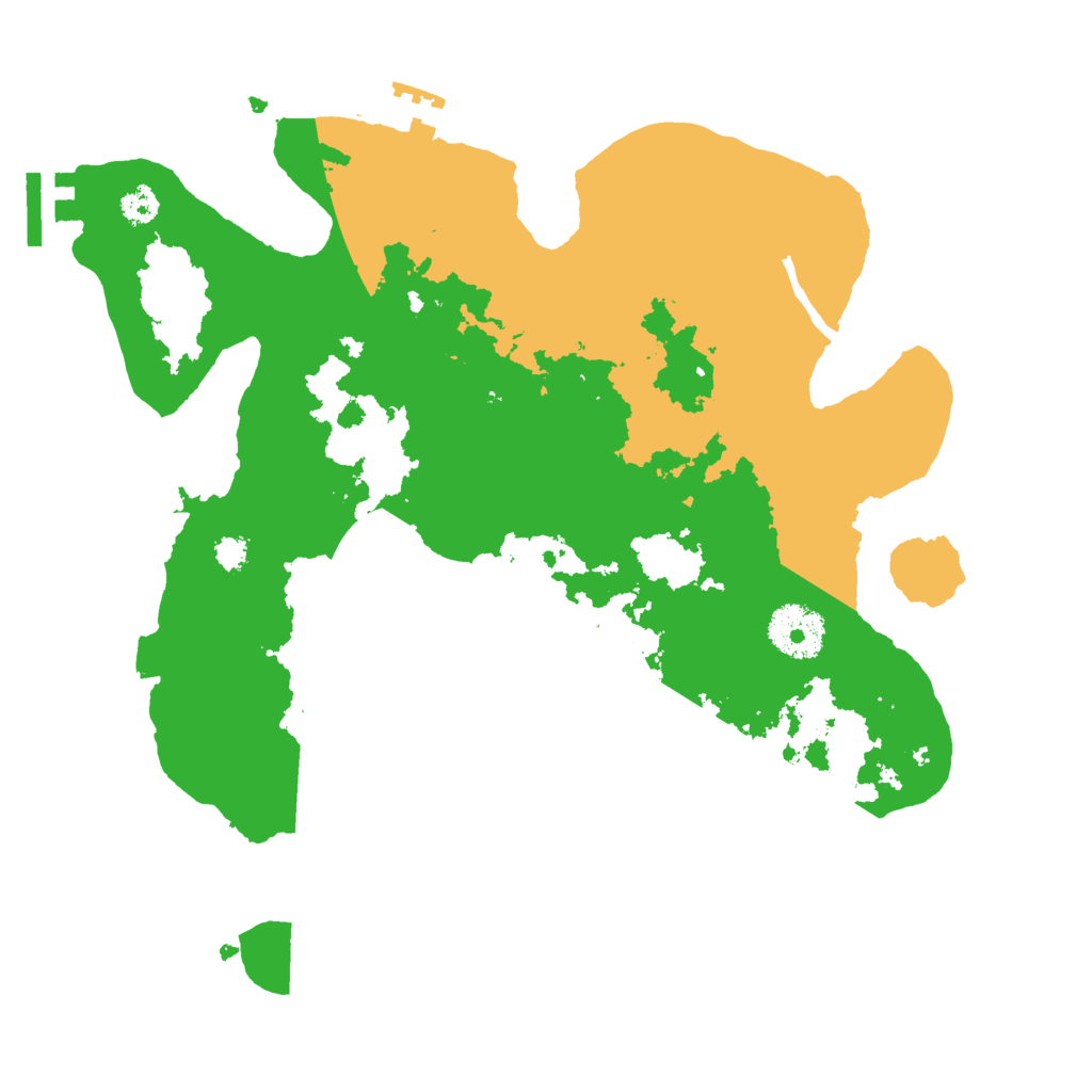 Biome Rust Map: Procedural Map, Size: 3000, Seed: 1160823956