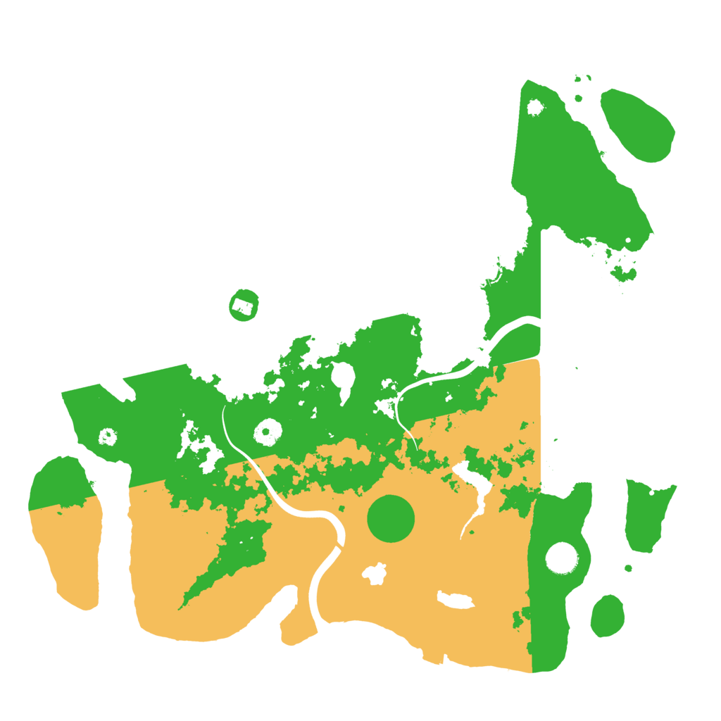 Biome Rust Map: Procedural Map, Size: 4000, Seed: 401484629