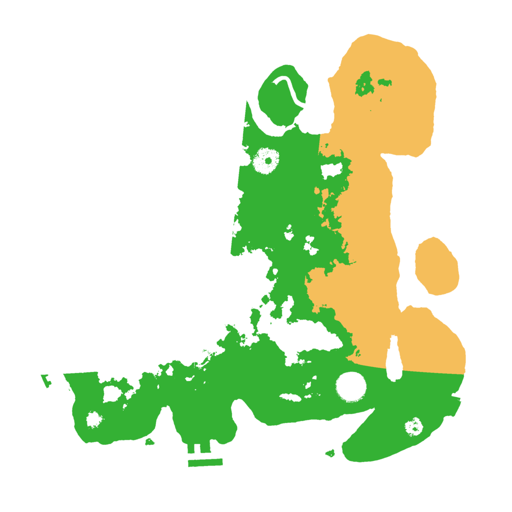 Biome Rust Map: Procedural Map, Size: 3000, Seed: 895931900