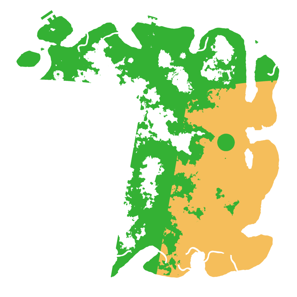 Biome Rust Map: Procedural Map, Size: 4500, Seed: 11365013