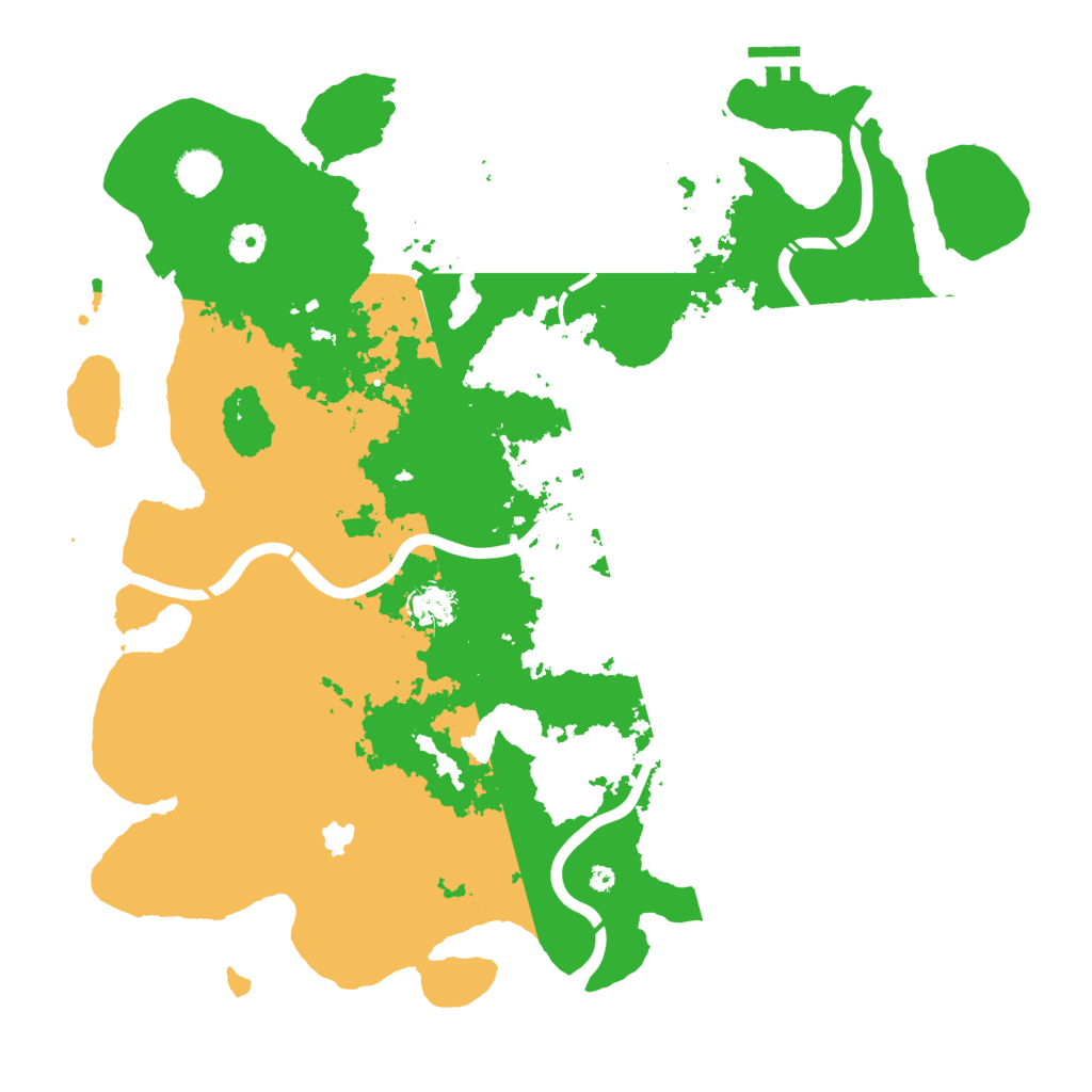 Biome Rust Map: Procedural Map, Size: 4250, Seed: 496489180