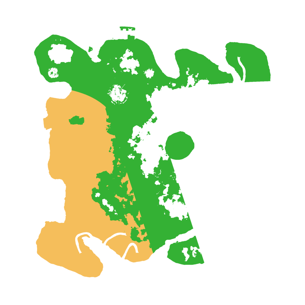 Biome Rust Map: Procedural Map, Size: 3000, Seed: 1465213845