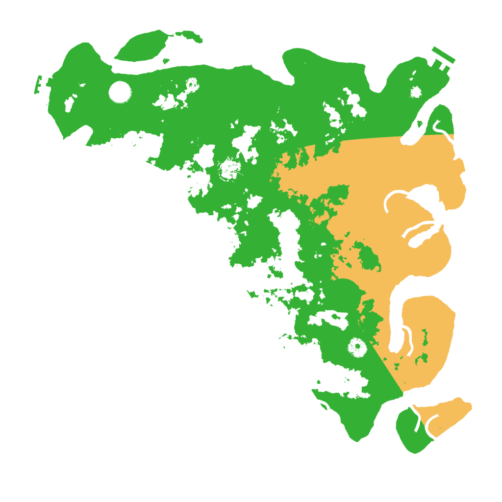 Biome Rust Map: Procedural Map, Size: 4000, Seed: 1029003673