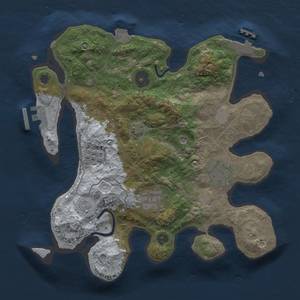 Thumbnail Rust Map: Procedural Map, Size: 2800, Seed: 95498, 11 Monuments