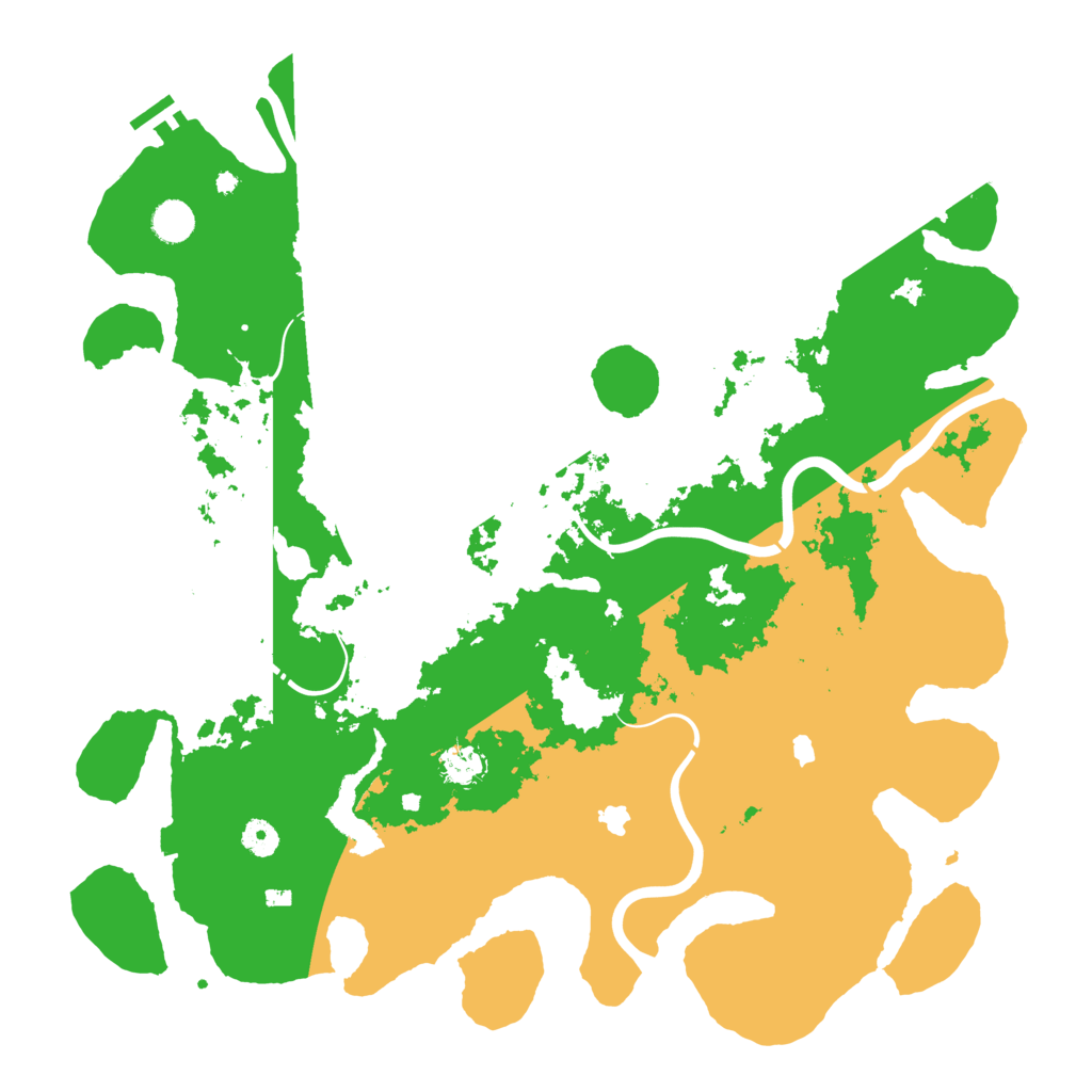 Biome Rust Map: Procedural Map, Size: 4500, Seed: 932490864