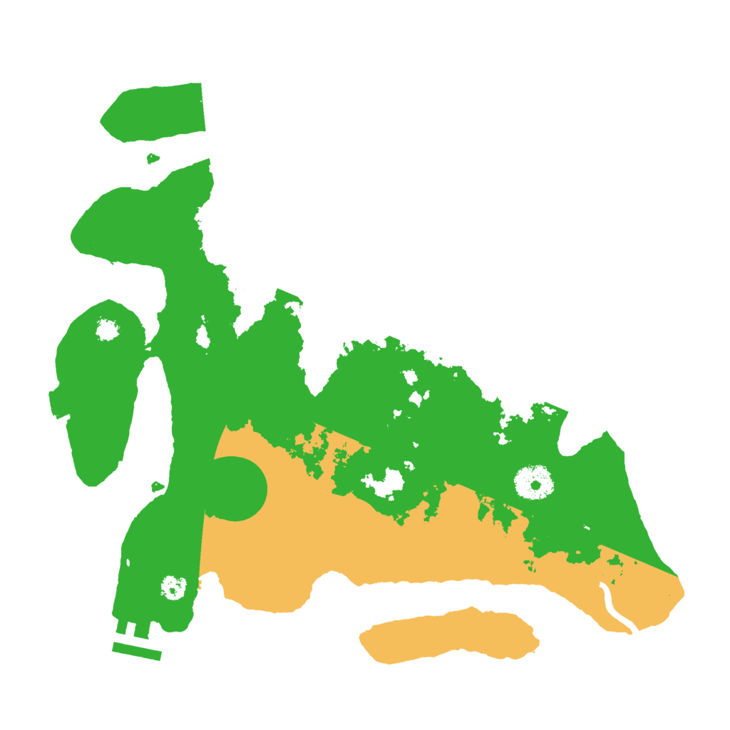 Biome Rust Map: Procedural Map, Size: 3000, Seed: 47000