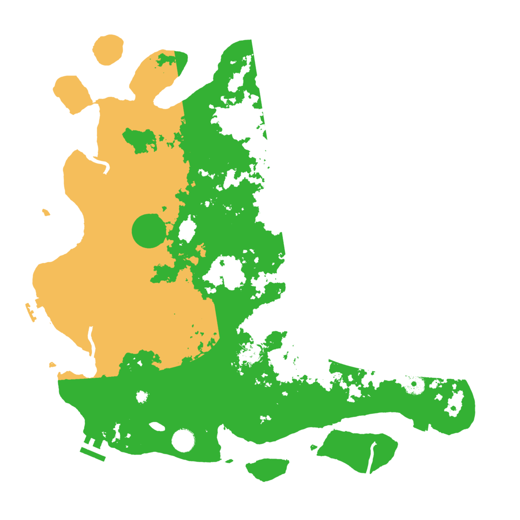 Biome Rust Map: Procedural Map, Size: 4000, Seed: 1614279777