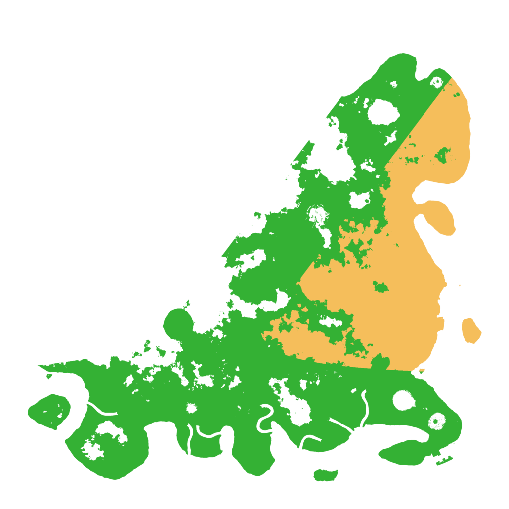Biome Rust Map: Procedural Map, Size: 4500, Seed: 622001891