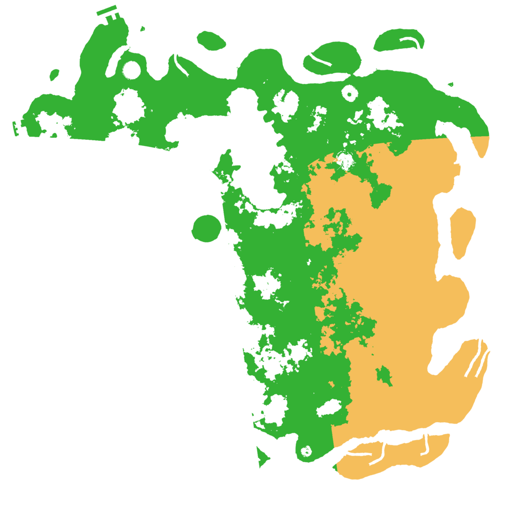 Biome Rust Map: Procedural Map, Size: 5000, Seed: 1995415599