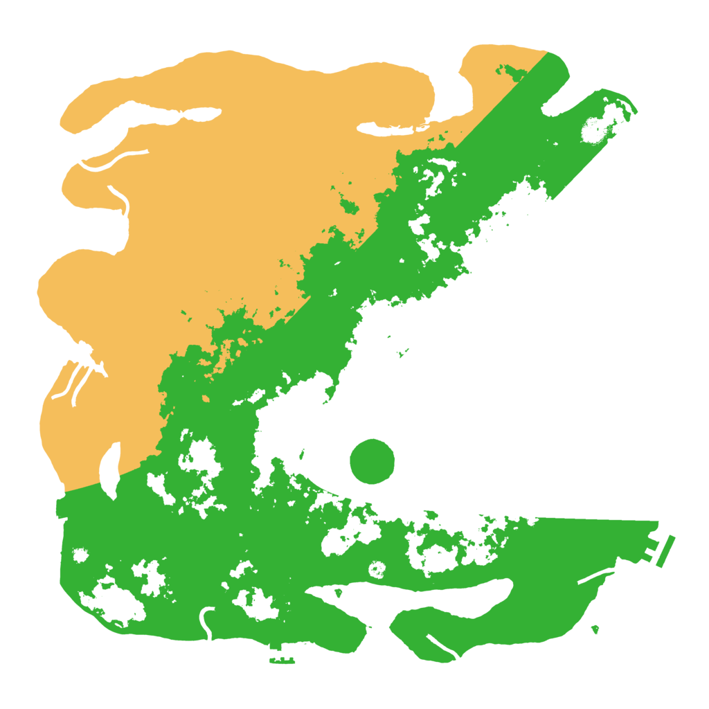 Biome Rust Map: Procedural Map, Size: 4250, Seed: 682895084