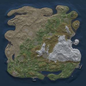 Thumbnail Rust Map: Procedural Map, Size: 4250, Seed: 682895084, 19 Monuments