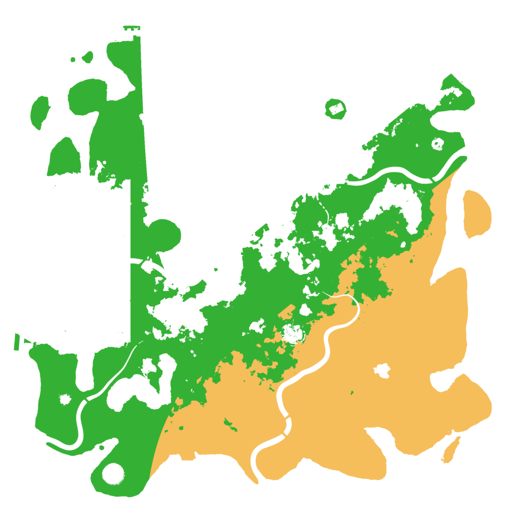 Biome Rust Map: Procedural Map, Size: 4250, Seed: 76896805