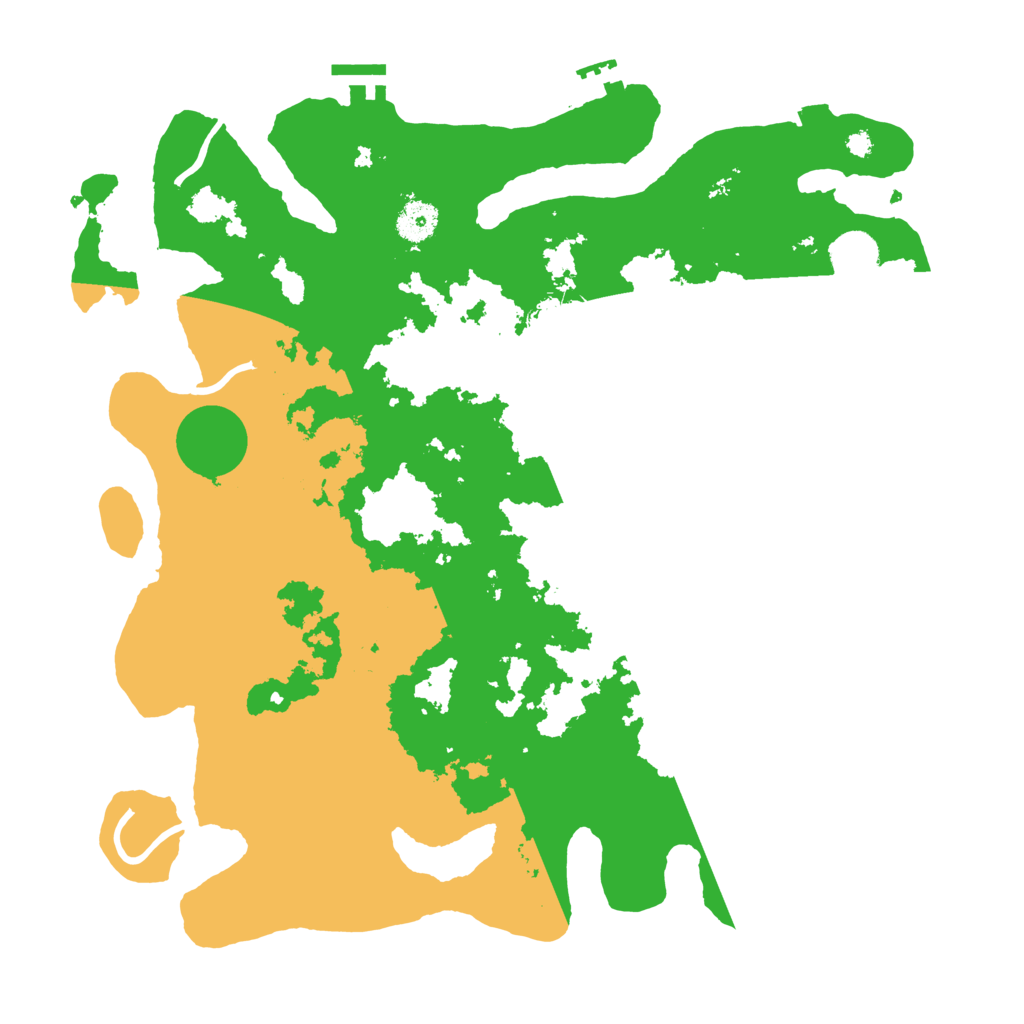 Biome Rust Map: Procedural Map, Size: 3800, Seed: 41448467