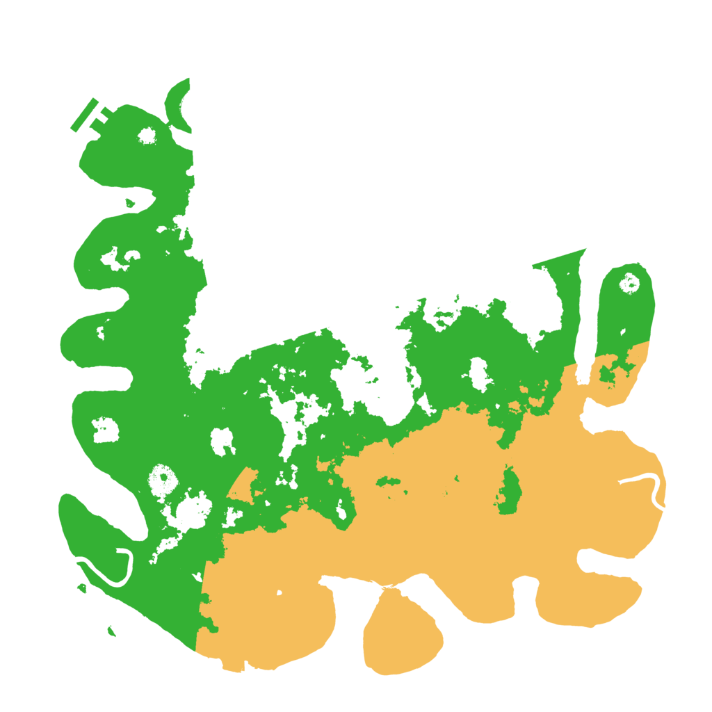 Biome Rust Map: Procedural Map, Size: 3750, Seed: 31546