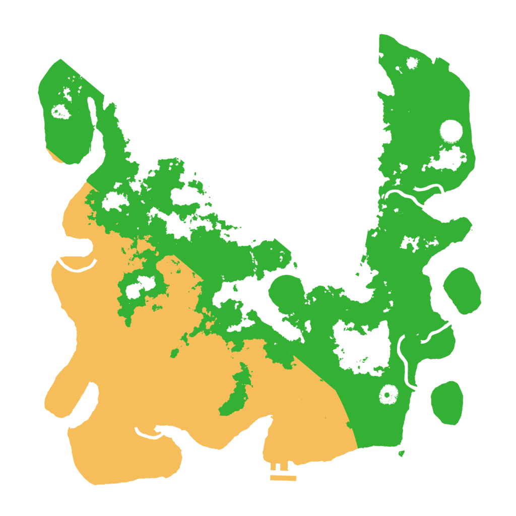 Biome Rust Map: Procedural Map, Size: 4000, Seed: 308356039