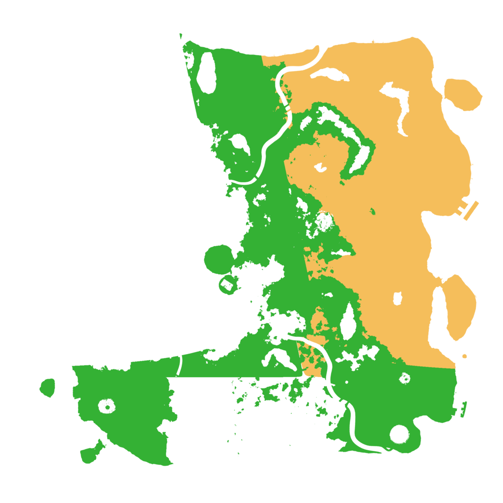 Biome Rust Map: Procedural Map, Size: 4700, Seed: 230898