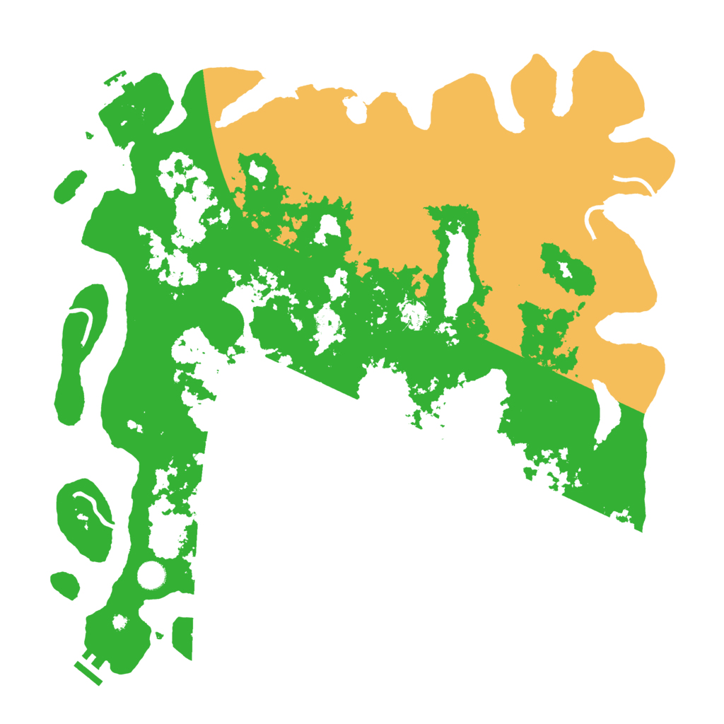 Biome Rust Map: Procedural Map, Size: 4500, Seed: 1519872859