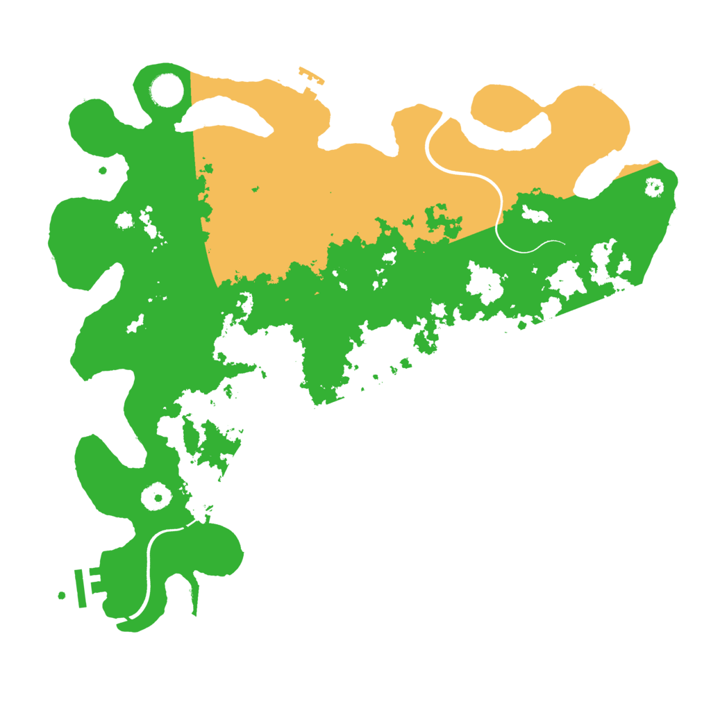 Biome Rust Map: Procedural Map, Size: 3750, Seed: 2024090401