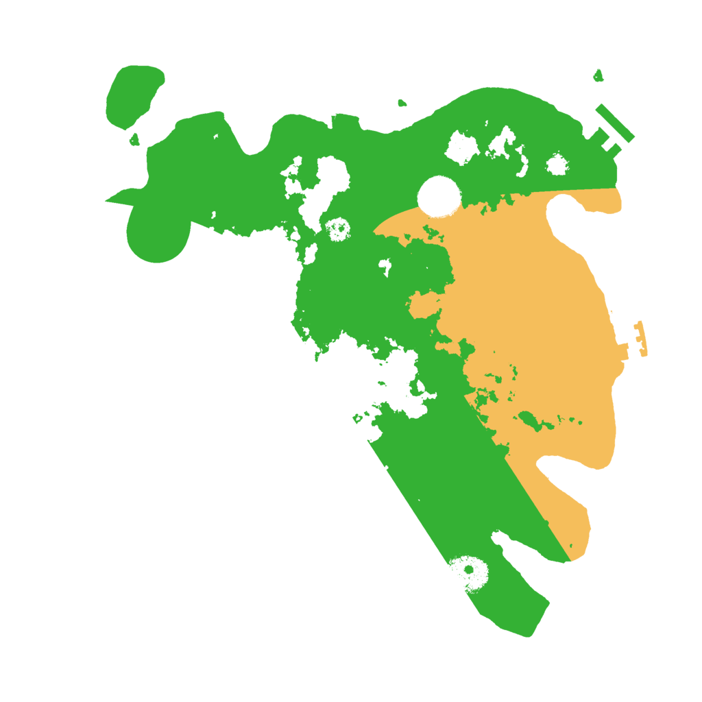 Biome Rust Map: Procedural Map, Size: 3000, Seed: 27210