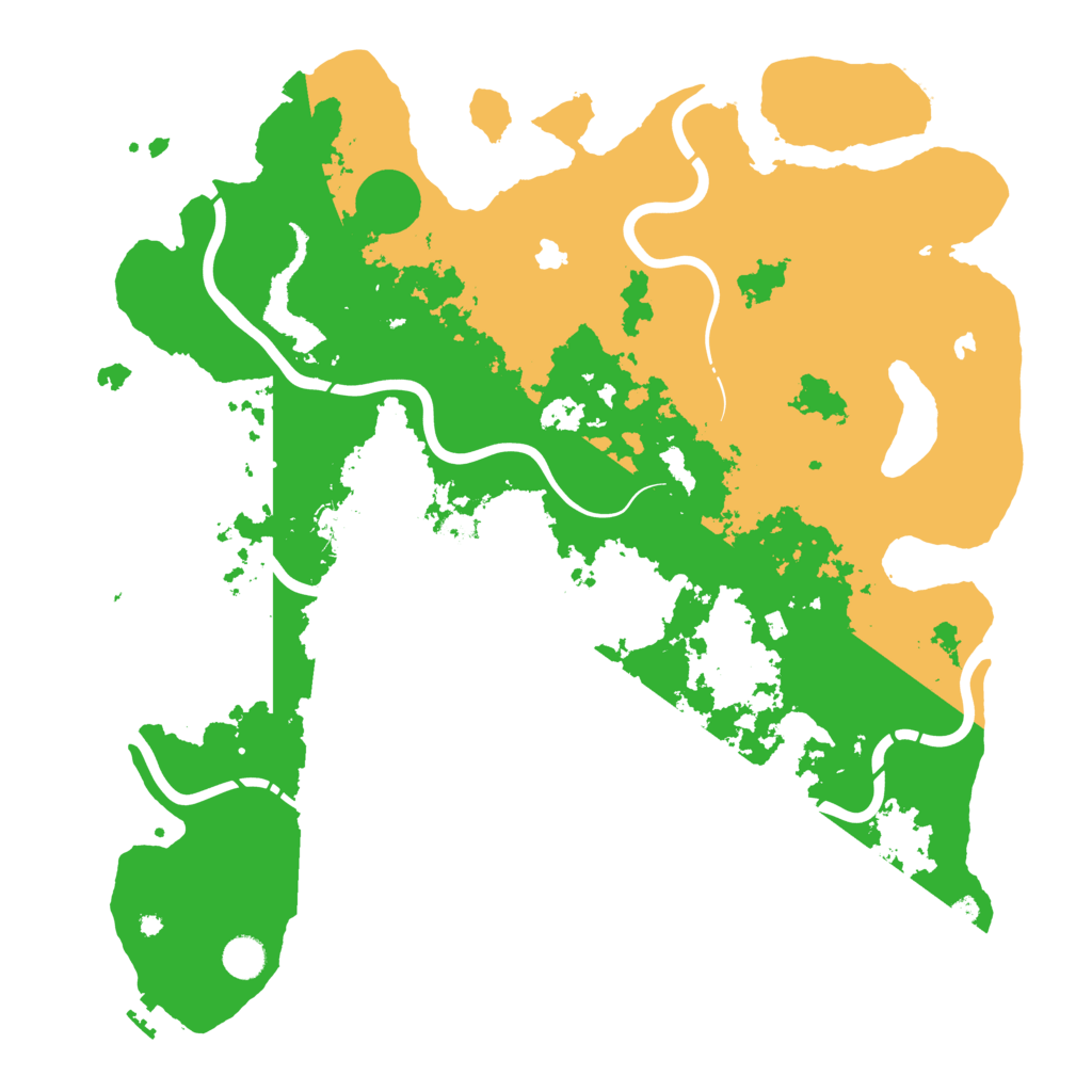 Biome Rust Map: Procedural Map, Size: 4500, Seed: 1491742263