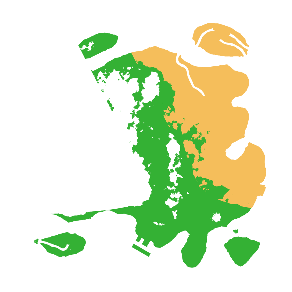 Biome Rust Map: Procedural Map, Size: 3000, Seed: 4720938