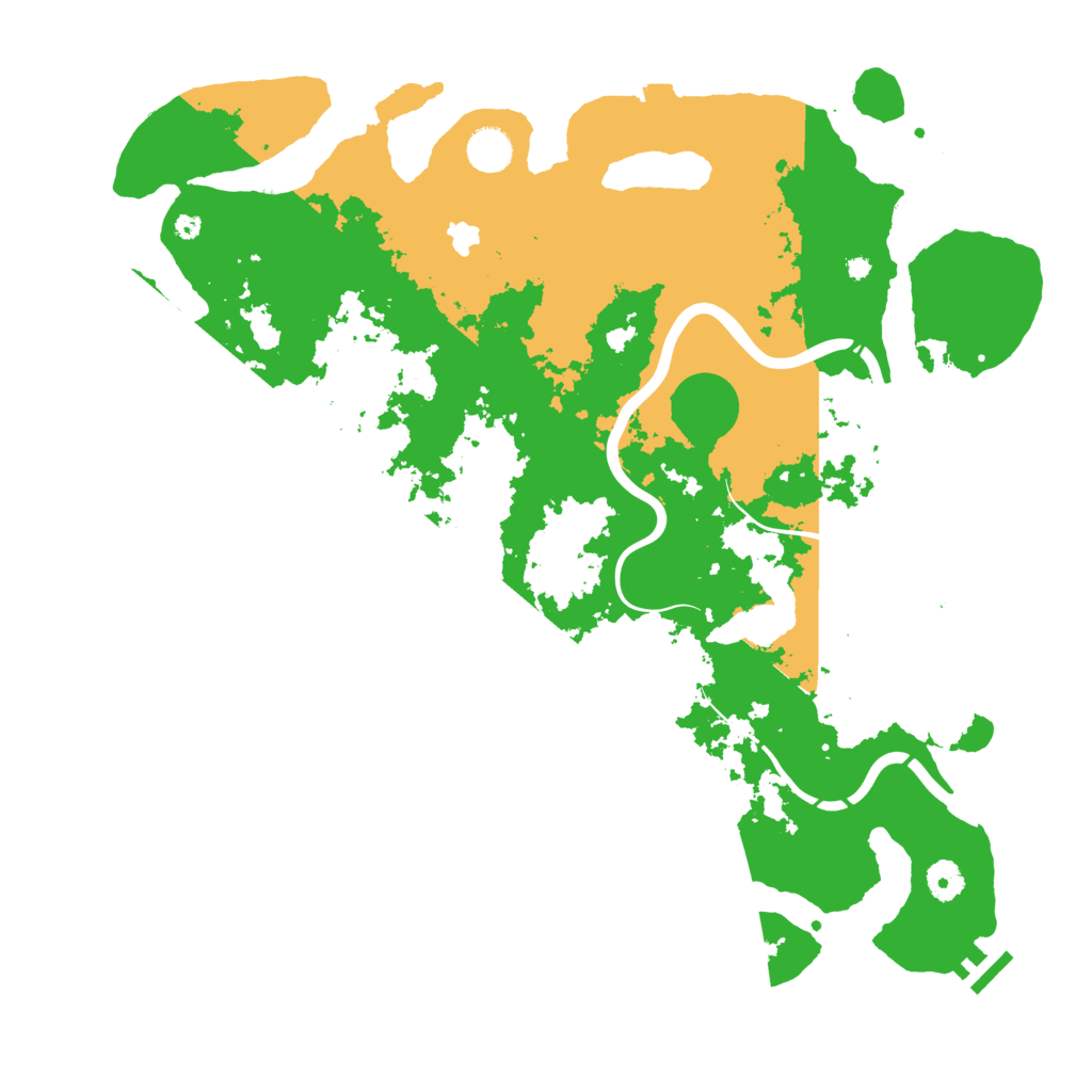 Biome Rust Map: Procedural Map, Size: 4250, Seed: 464290418