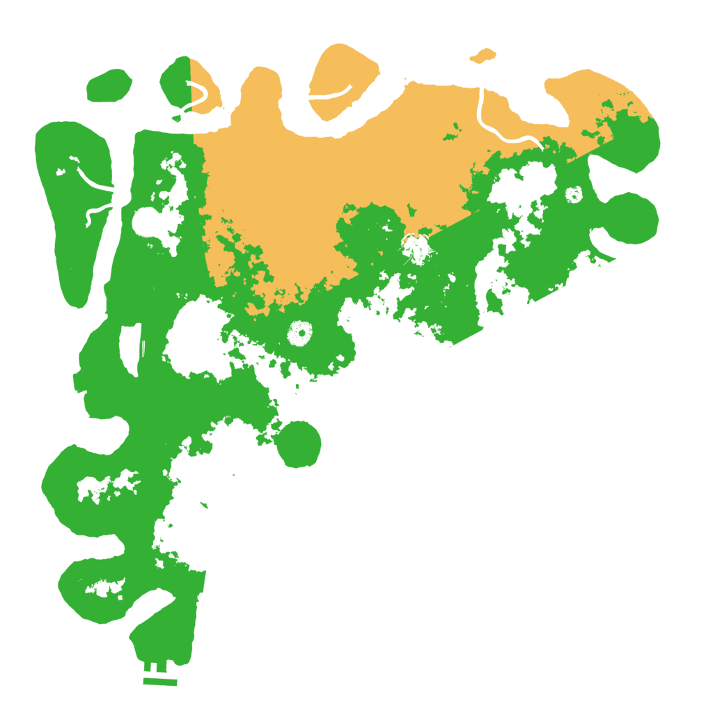 Biome Rust Map: Procedural Map, Size: 4250, Seed: 861158957